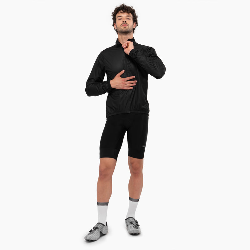 Scicon Mantellina da Ciclismo antipioggia Nero Qualità Garantita