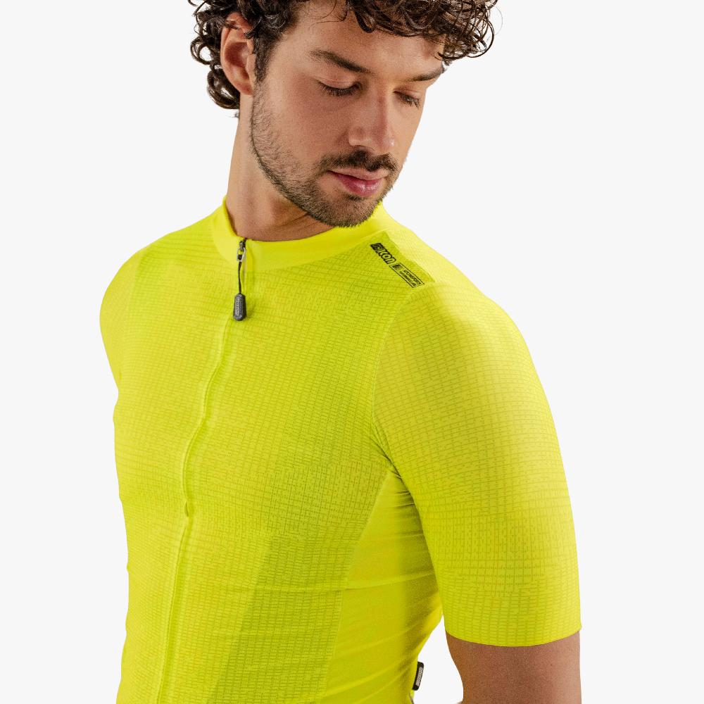 Scicon Maglia Ciclismo 9.5- X-Over Gialla Prezzo Ridotto