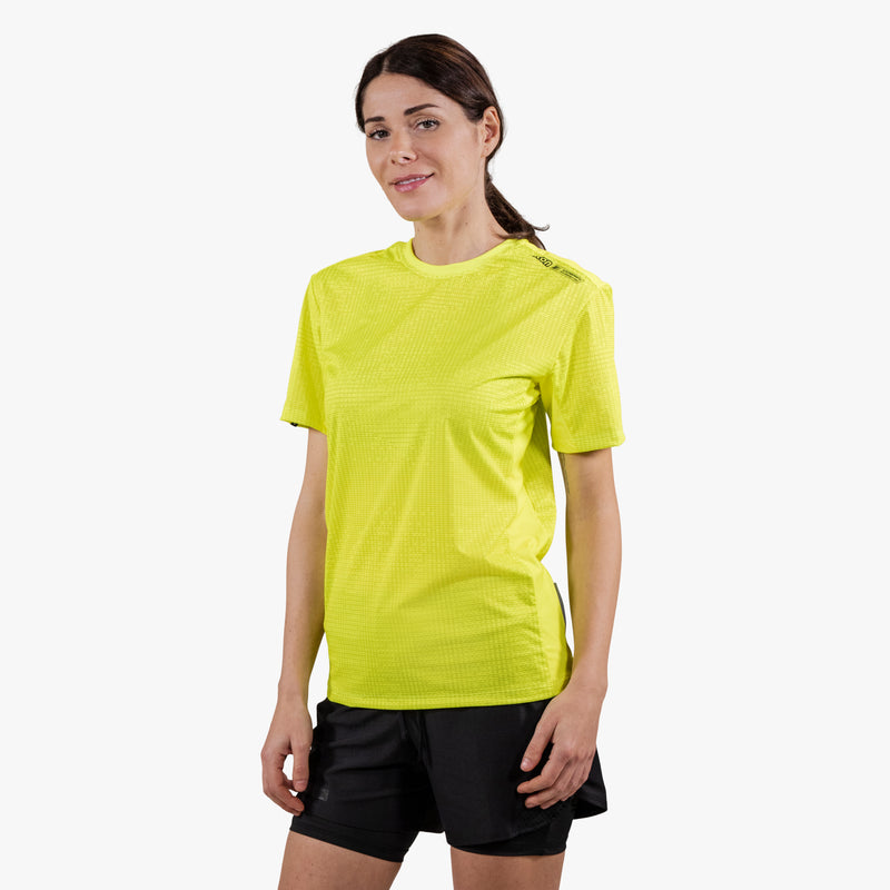 Scicon T-shirt Tecnica X-Over Gialla Fluorescente Convenienza