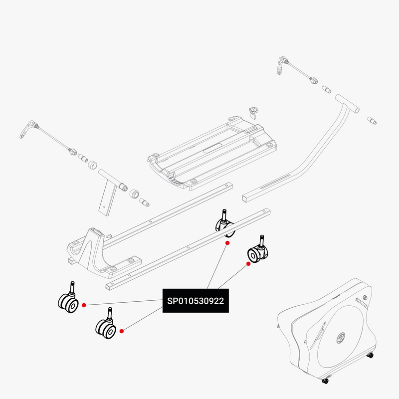 Scicon Ruote di ricambio Aerocomfort & Aerotech Negozi Online