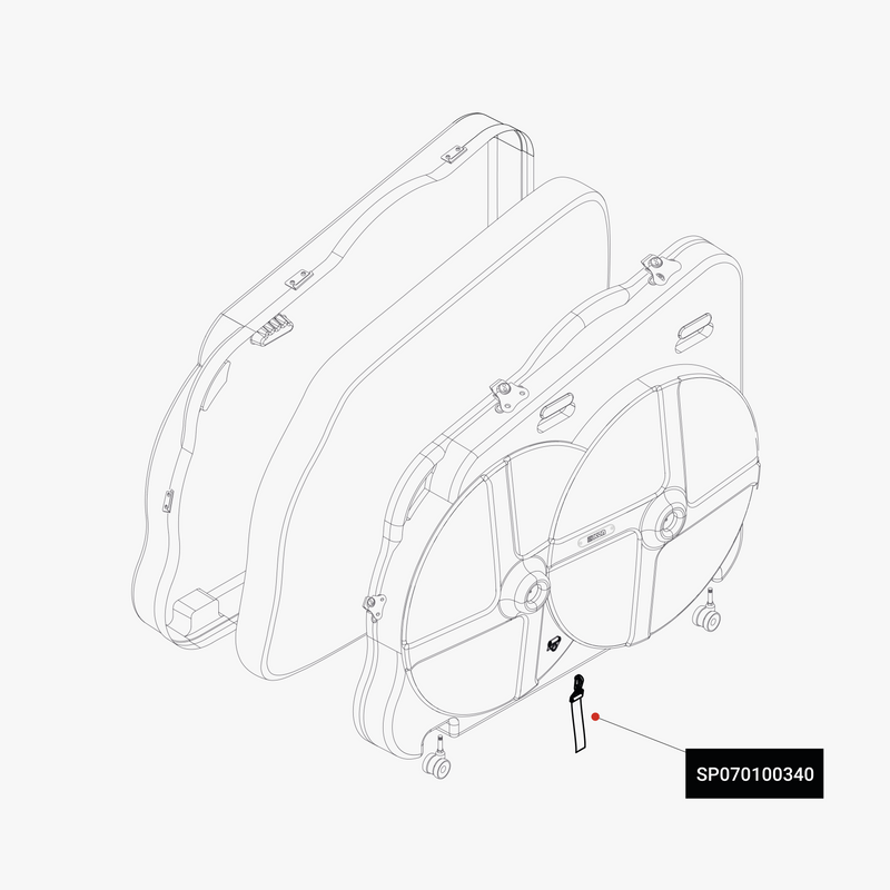 Scicon Cinghia di sollevamento Aerotech Nera Convenienza