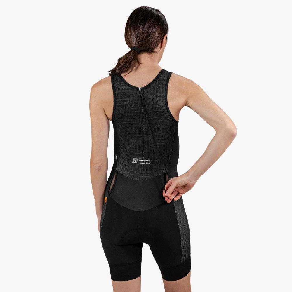 Scicon Body smanicato da Triathlon da donna Nero Moda