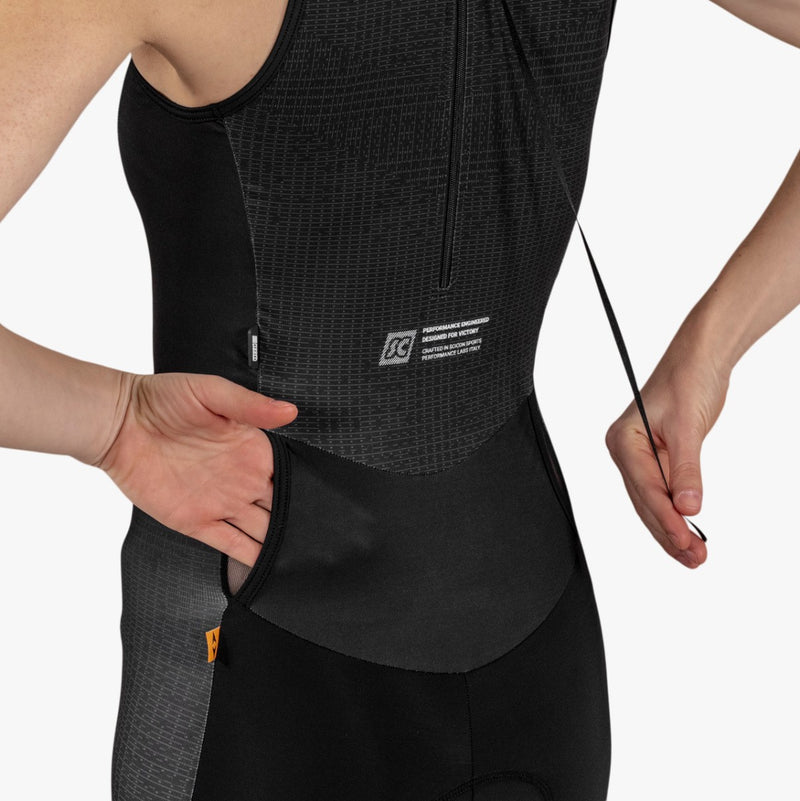 Scicon Body smanicato da Triathlon da donna Nero Moda