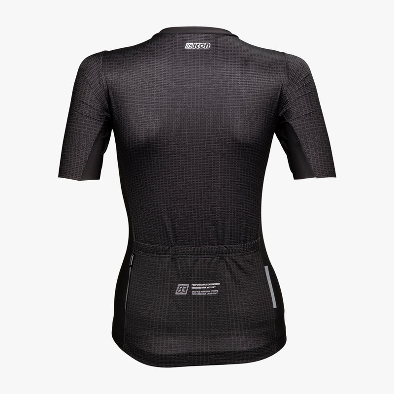 Scicon Maglia Ciclismo Donna 9.5- X-Over Nera Italy