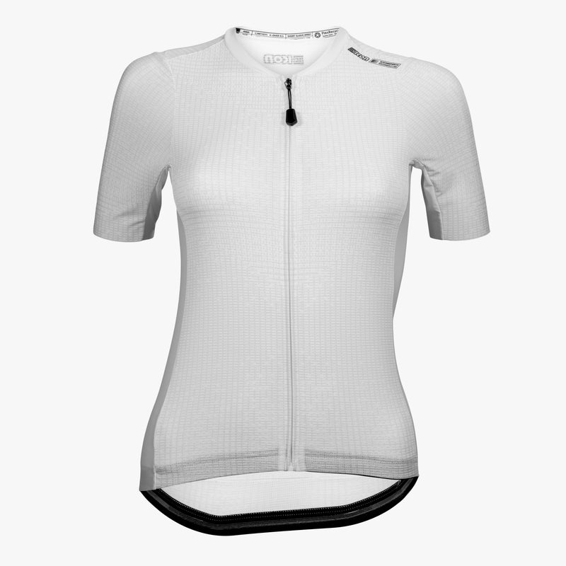 Scicon Maglia Ciclismo Donna 9.5- X-Over Bianca In Linea