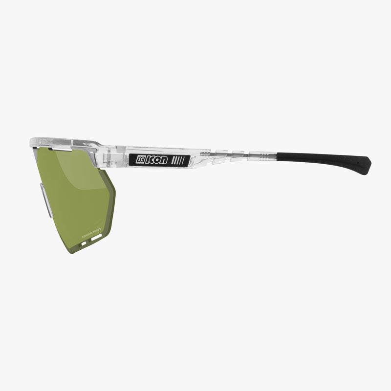 Scicon Occhiali Sportivi Aerowing Cristallo/Verde Qualità Garantita