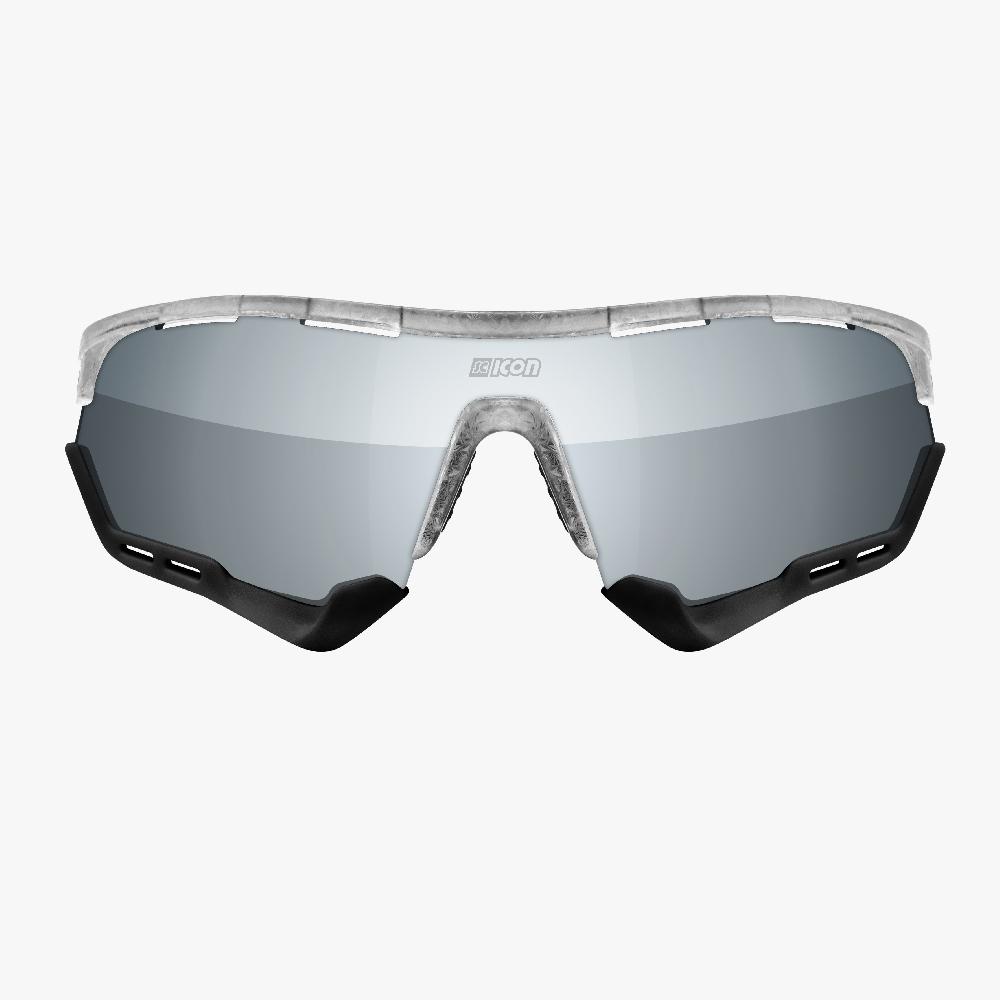 Scicon Aerotech XL Occhiali Sportivi Bianco/Argento Hotsell