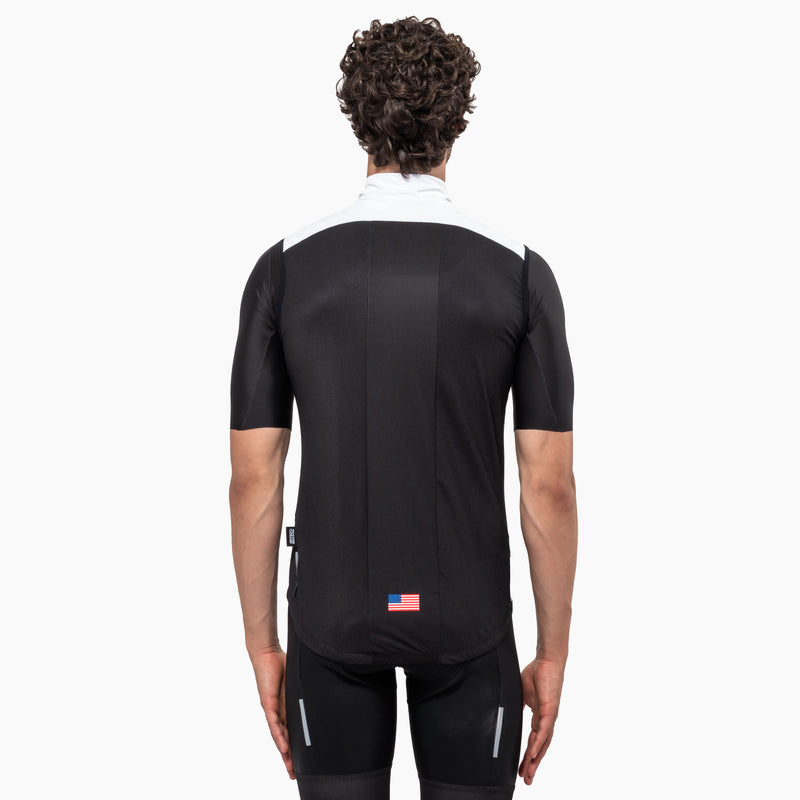Scicon Gilet Antivento Space Agency10 Nero/Bianco Italia