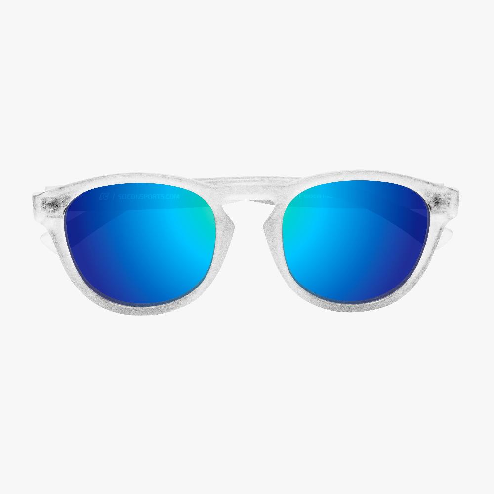 Scicon Occhiali da sole Protom Bianco/Lenti Blu Specchiate Qualità