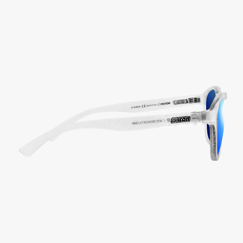 Scicon Occhiali da sole Protom Bianco/Lenti Blu Specchiate Qualità