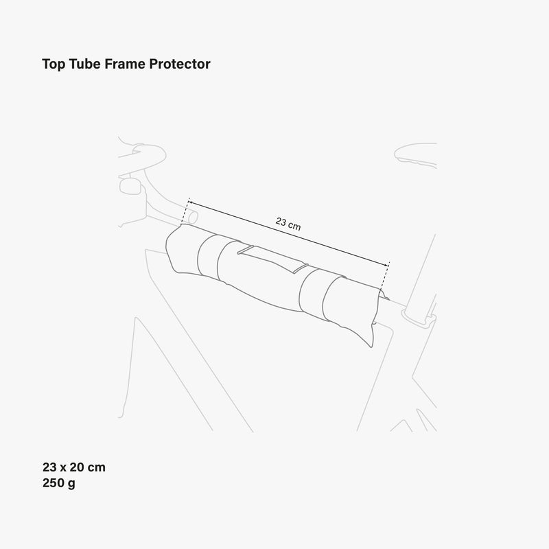 Scicon Tubo Protezione Telaio Bici Nero Presa