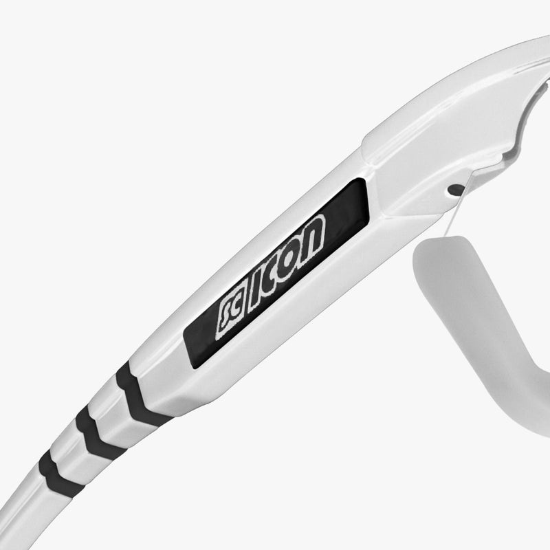 Scicon Logo in metallo per occhiali Scicon Nero/Bianco 2025