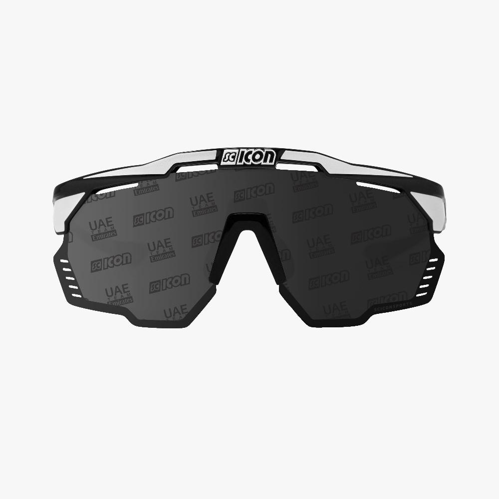 Scicon Occhiali Sportivi Aeroshade Kunken Neri/Lenti Argento Pezzi Unici