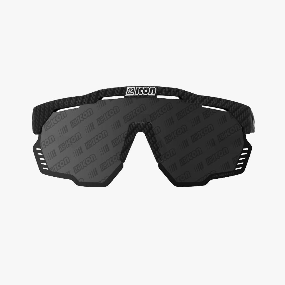 Scicon Occhiali Sportivi Aeroshade Kunken Carbon/Lenti Argento Soddisfazione Garantita