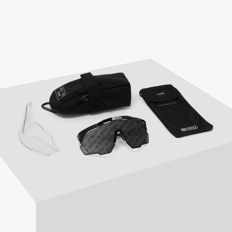 Scicon Occhiali Sportivi Aeroshade Kunken Bianco/Lenti Argento Qualità Garantita