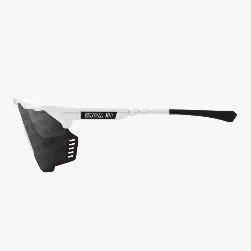 Scicon Occhiali Sportivi Aeroshade Kunken Bianco/Lenti Argento Qualità Garantita