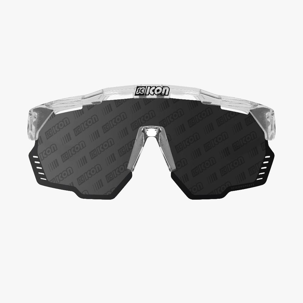 Scicon Occhiali Sportivi Aeroshade Kunken Cristallo/Lenti Argento Negozi Online
