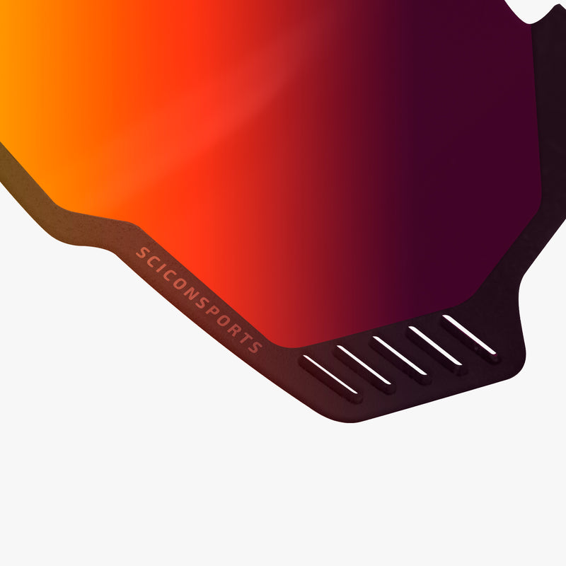 Scicon Aeroshade Kunken lente di ricambio Rosso Outlet