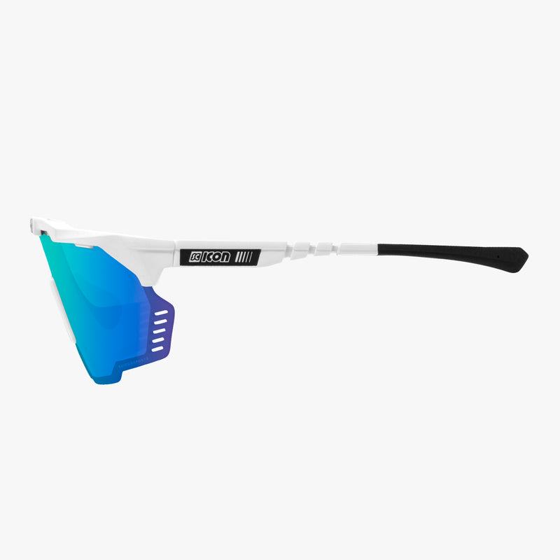 Scicon Aeroshade Kunken Occhiali Ciclismo Bianco/Blu Hotsell