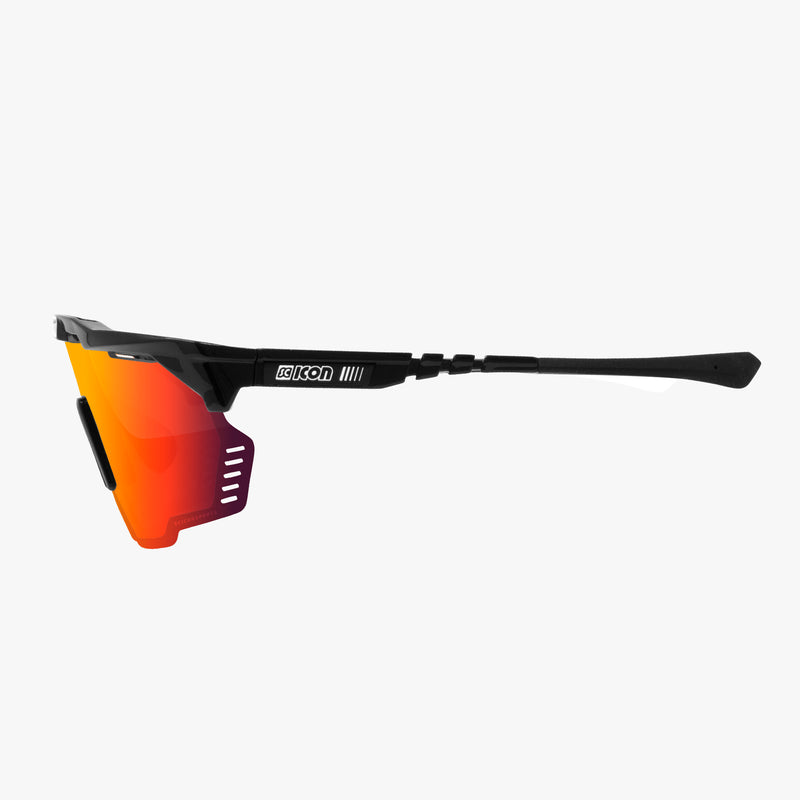 Scicon Aeroshade Kunken Occhiali Ciclismo Nero/Rosso I Più Venduti
