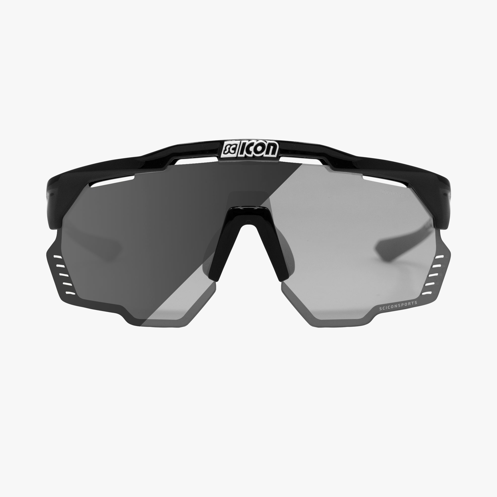 Scicon Aeroshade Kunken Occhiali Ciclismo Nero/Argento Negozio
