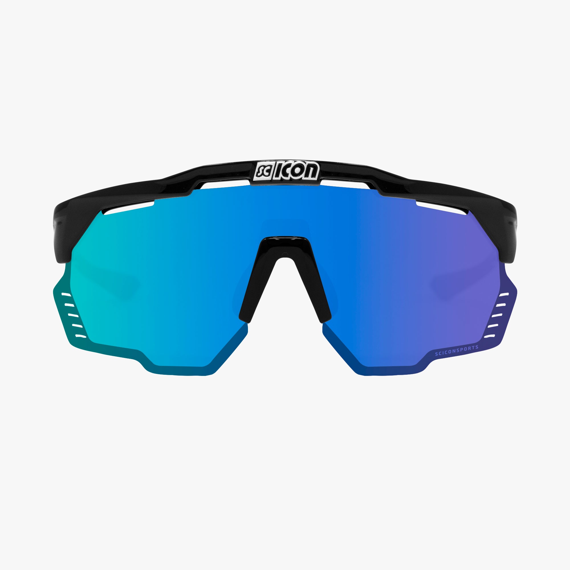 Scicon Aeroshade Kunken Occhiali Ciclismo Nero/Blu 2025