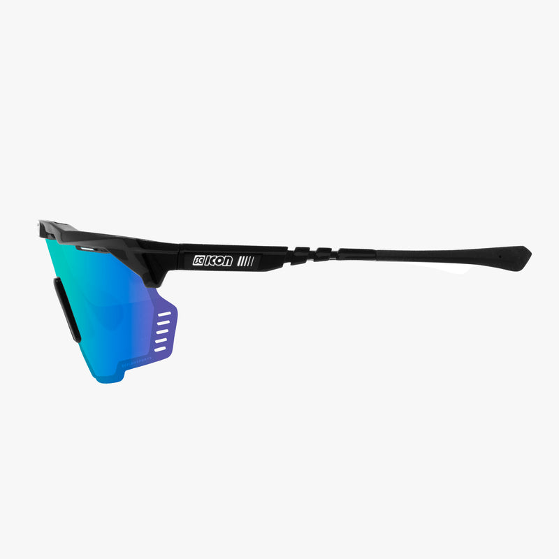 Scicon Aeroshade Kunken Occhiali Ciclismo Nero/Blu 2025