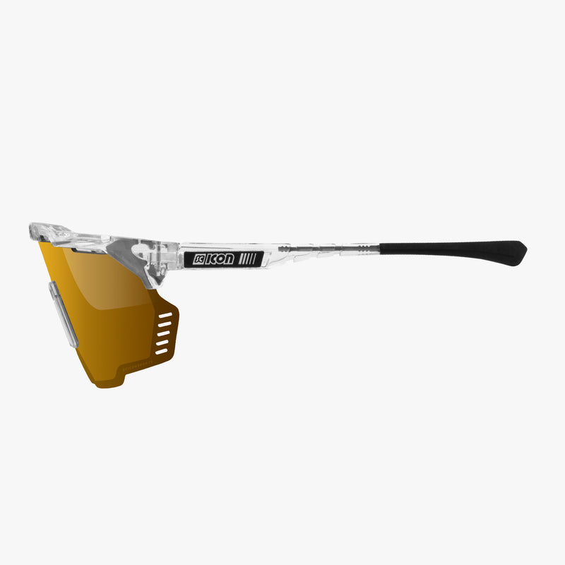 Scicon Aeroshade Kunken Occhiali Ciclismo Cristallo/Bronzo Qualità Garantita