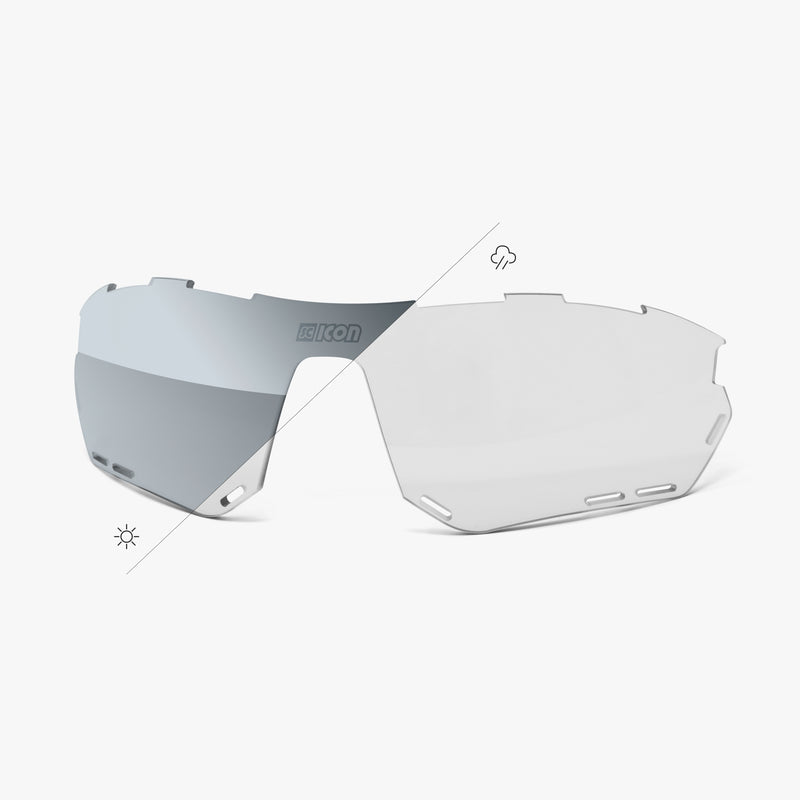Scicon Lente Ricambio Aerotech SCN-XT Argento Smaltimento dello stoccaggio