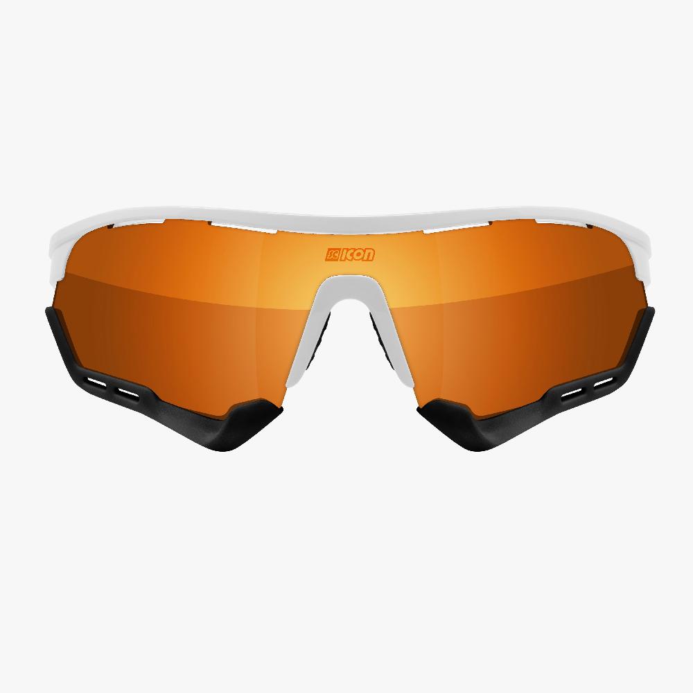 Scicon Aerotech XL Occhiali Sportivi Bianco/Bronzo Comprane uno, ottenene uno gratis