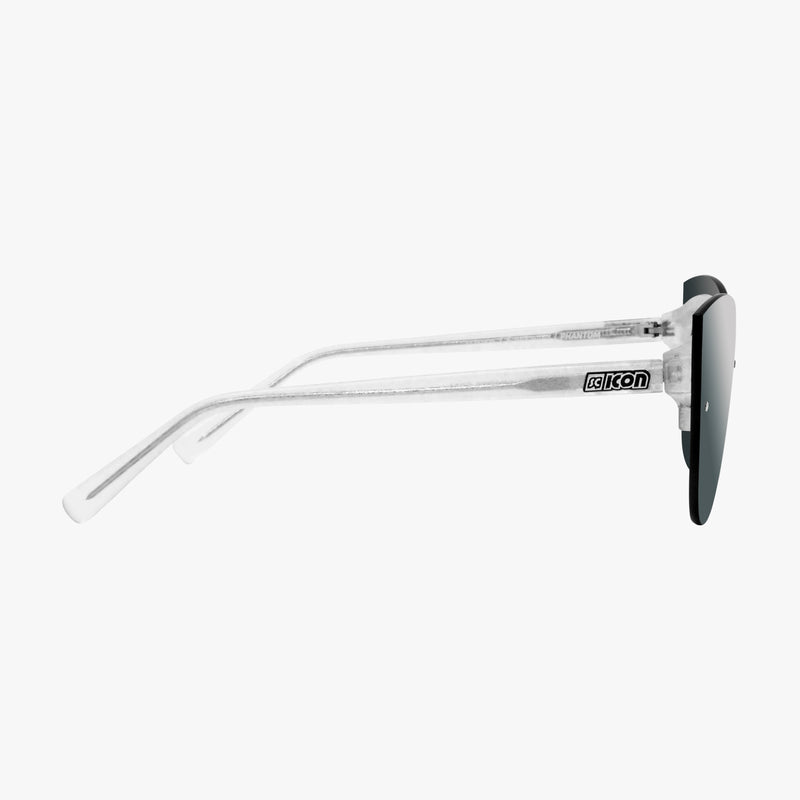 Scicon Occhiali da sole Phantom Donna Montatura Bianco/Lenti argento Officina