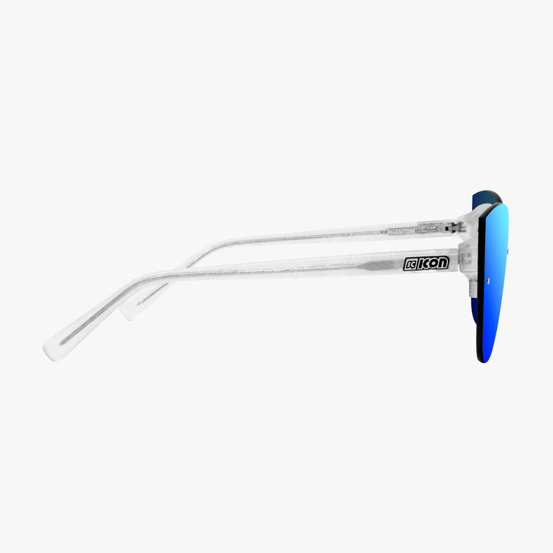 Scicon Occhiali da sole Phantom Donna Montatura Bianco Lenti blu Limitato a 3 giorni