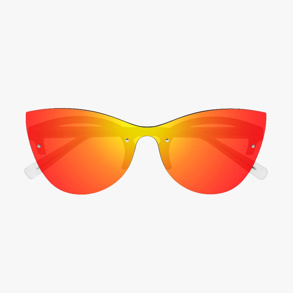 Scicon Occhiali da sole Phantom Donna Montatura Bianco Lenti Rosse Esporta salva