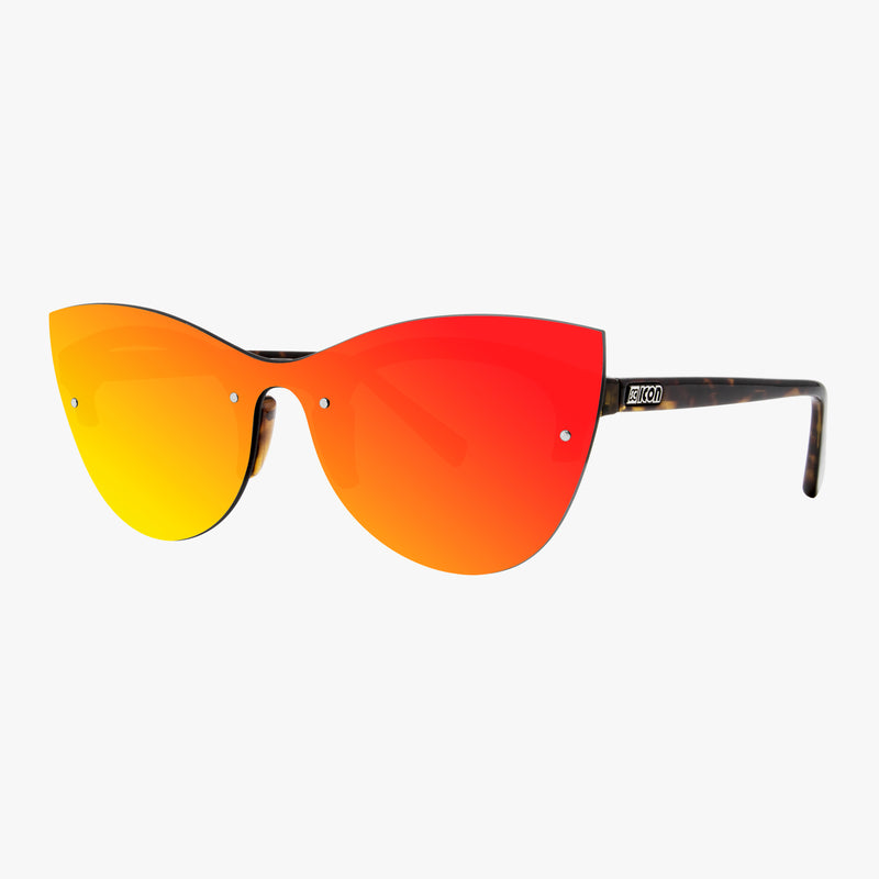 Scicon Occhiali da sole Phantom Donna Tartarugati Lenti Rosse Duty-free