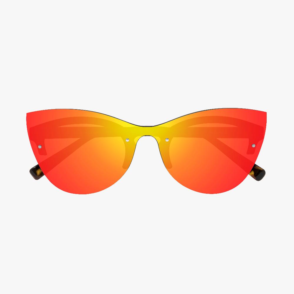 Scicon Occhiali da sole Phantom Donna Tartarugati Lenti Rosse Duty-free