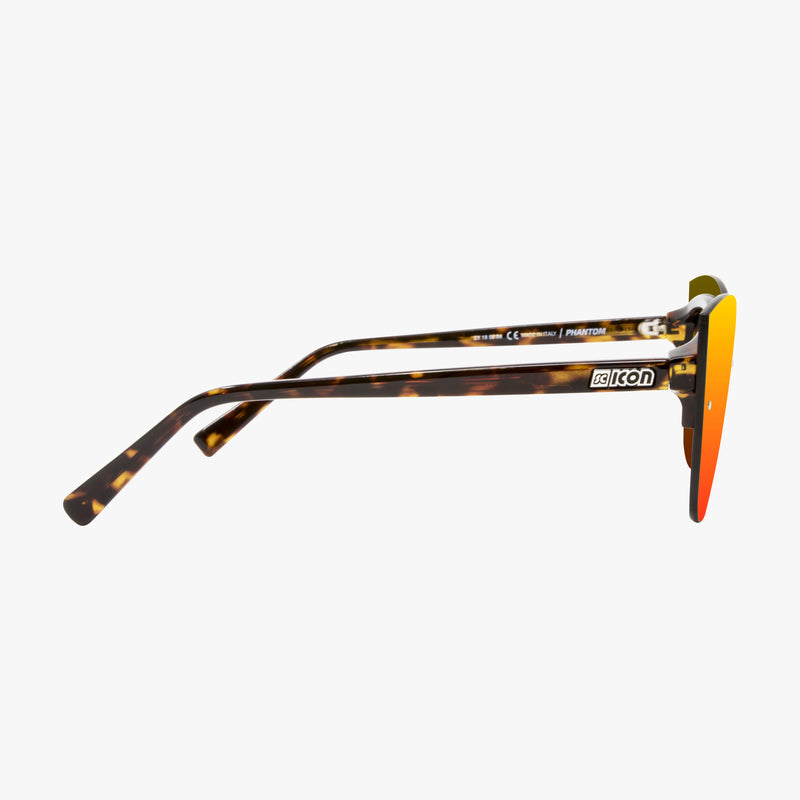 Scicon Occhiali da sole Phantom Donna Tartarugati Lenti Rosse Duty-free