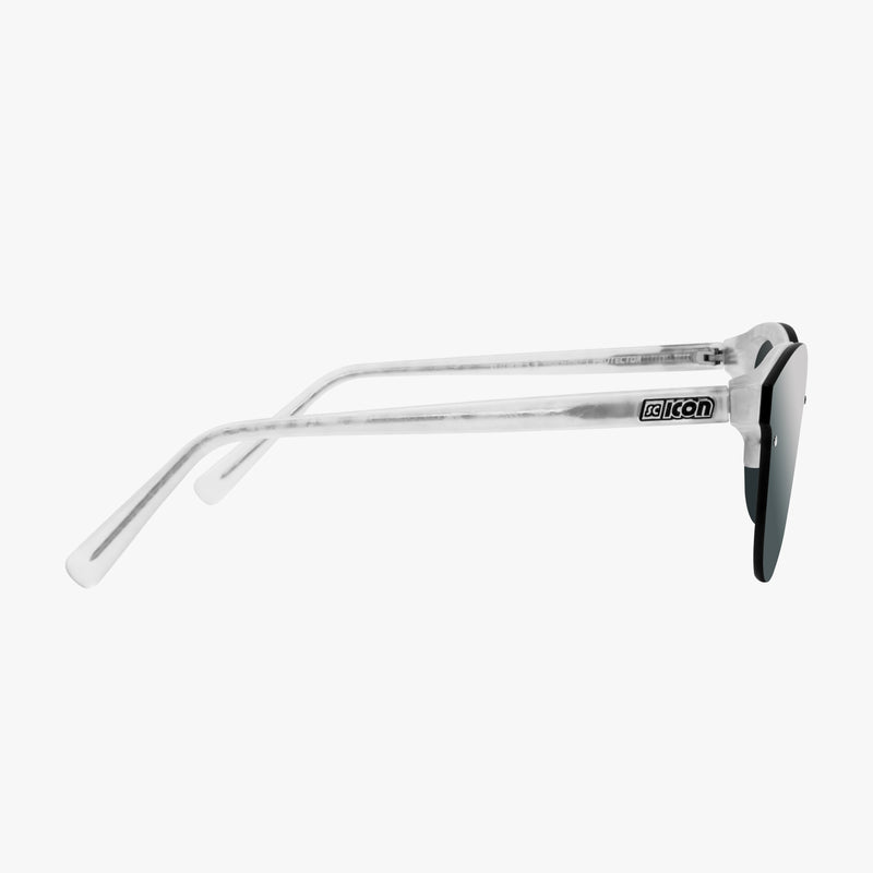 Scicon Occhiali da sole Protector Montatura Bianco Lenti Argento Italy