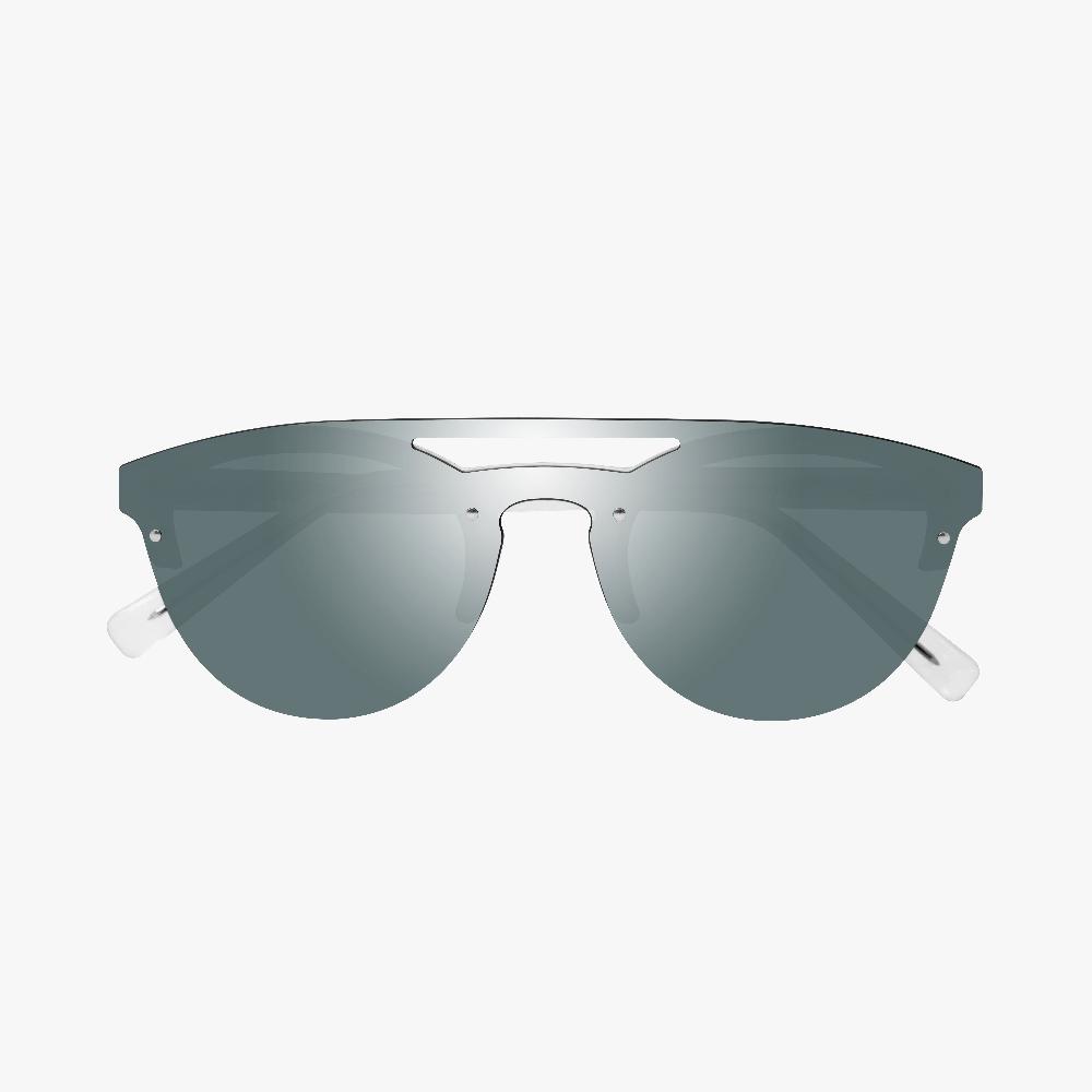 Scicon Occhiali da sole Cover Bianchi Lenti Argento Soddisfazione Garantita