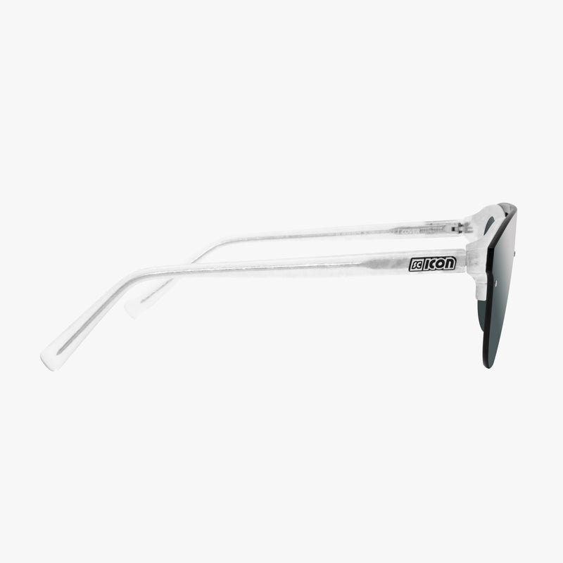Scicon Occhiali da sole Cover Bianchi Lenti Argento Soddisfazione Garantita