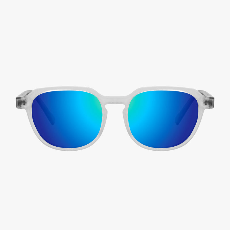 Scicon Occhiali da sole Vertex Bianco Opaco/Lenti Blu Specchiate Presa