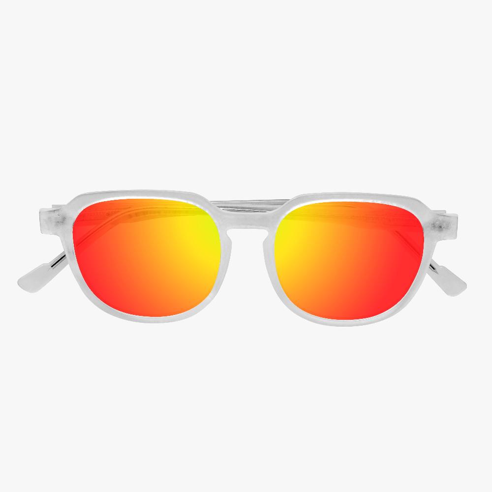 Scicon Occhiali da sole Vertex Bianco Opaco/Lenti Rosse Specchiate Sconto
