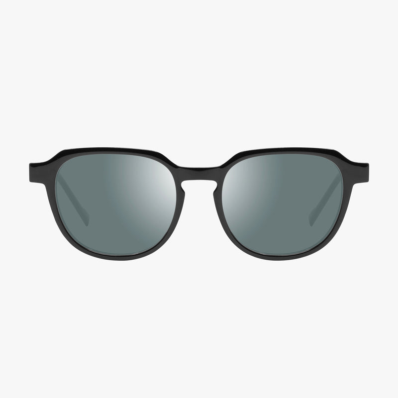 Scicon Occhiali da sole Vertex Neri Lucidi/Lenti Argento Specchiate Outlet
