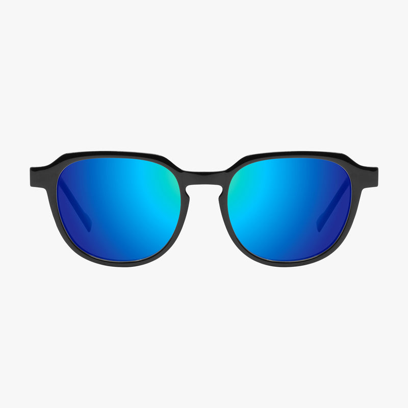 Scicon Occhiali da sole Vertex Neri Lucidi/Lenti Blu Specchiate In Vendita