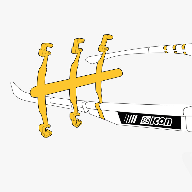 Scicon Tasselli per Aste Occhiali Giallo Sconto di tempo limitato