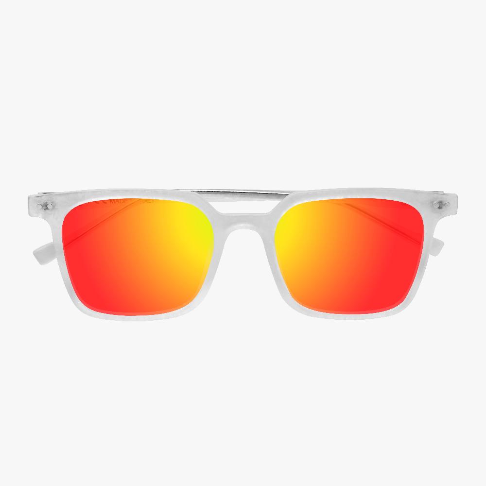 Scicon Occhiali da sole Vertec Bianco Opaco/Lenti Rosse Specchiate Offerta natalizia