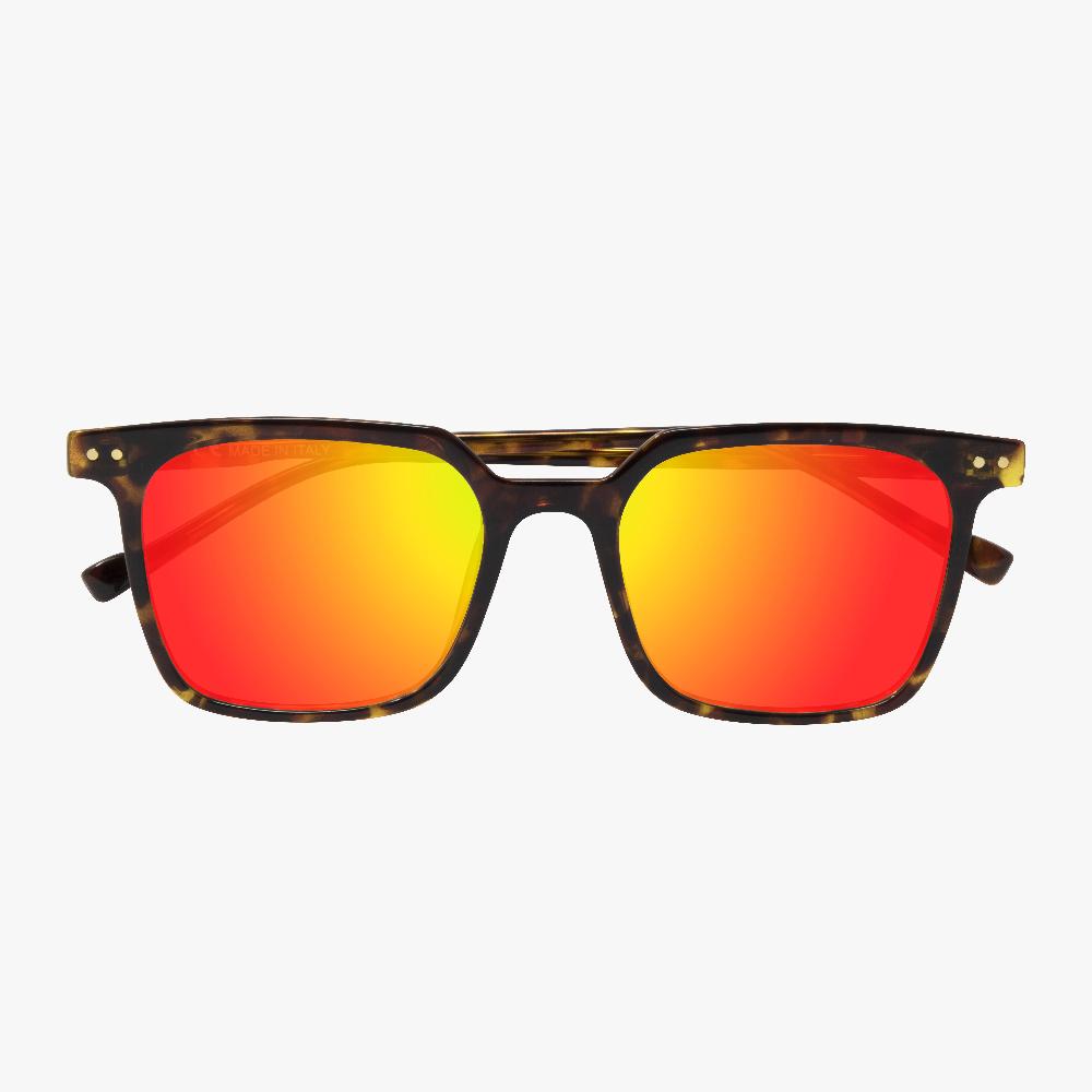 Scicon Occhiali da sole Vertec Tartarugati/Lenti Rosse Specchiate Offerta Giorno del Papà