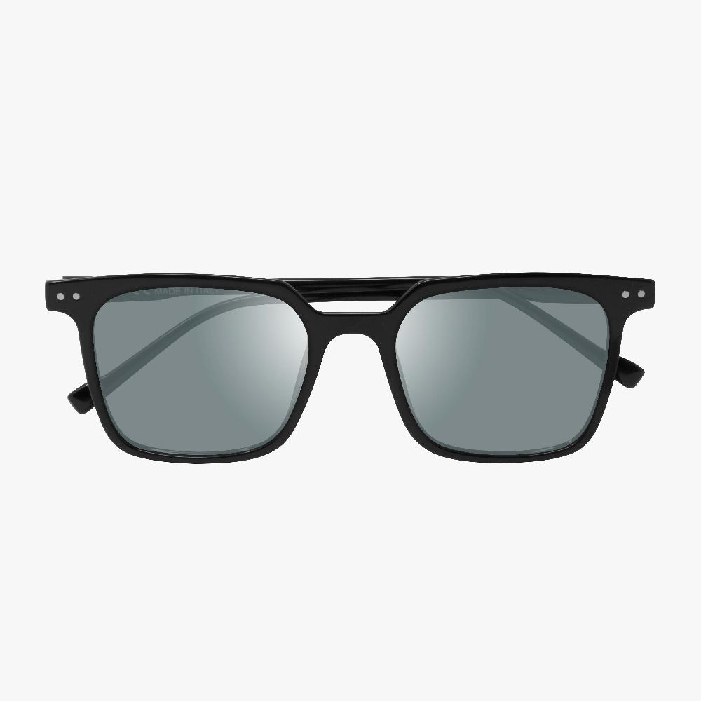 Scicon Occhiali da sole Vertec Neri Lucidi/Lenti Argento Specchiate Offerta San Valentino