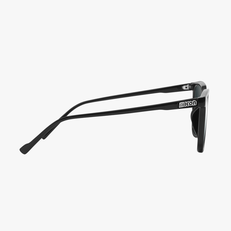 Scicon Occhiali da sole Vertec Neri Lucidi/Lenti Argento Specchiate Offerta San Valentino