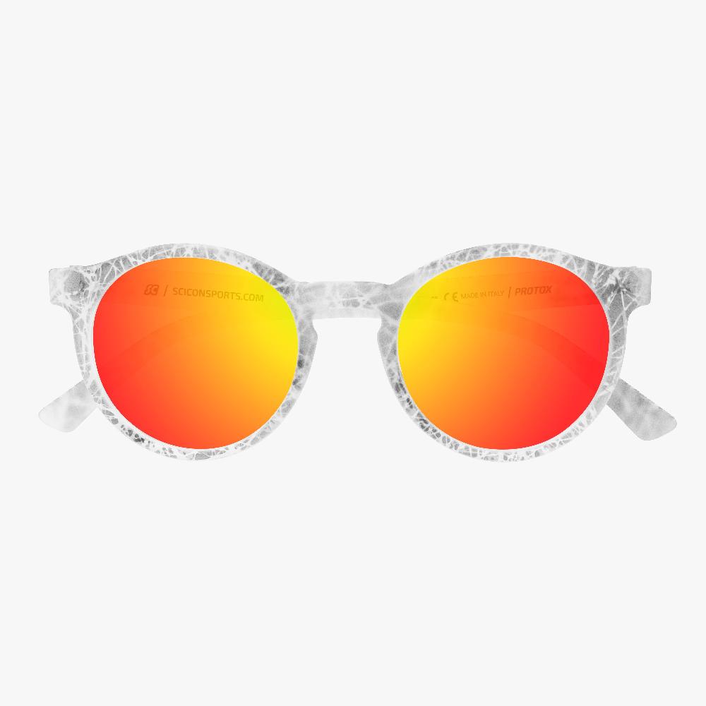 Scicon Occhiali da sole Protox Bianco Opaco/Lenti Rosse Specchiate Lightning offer