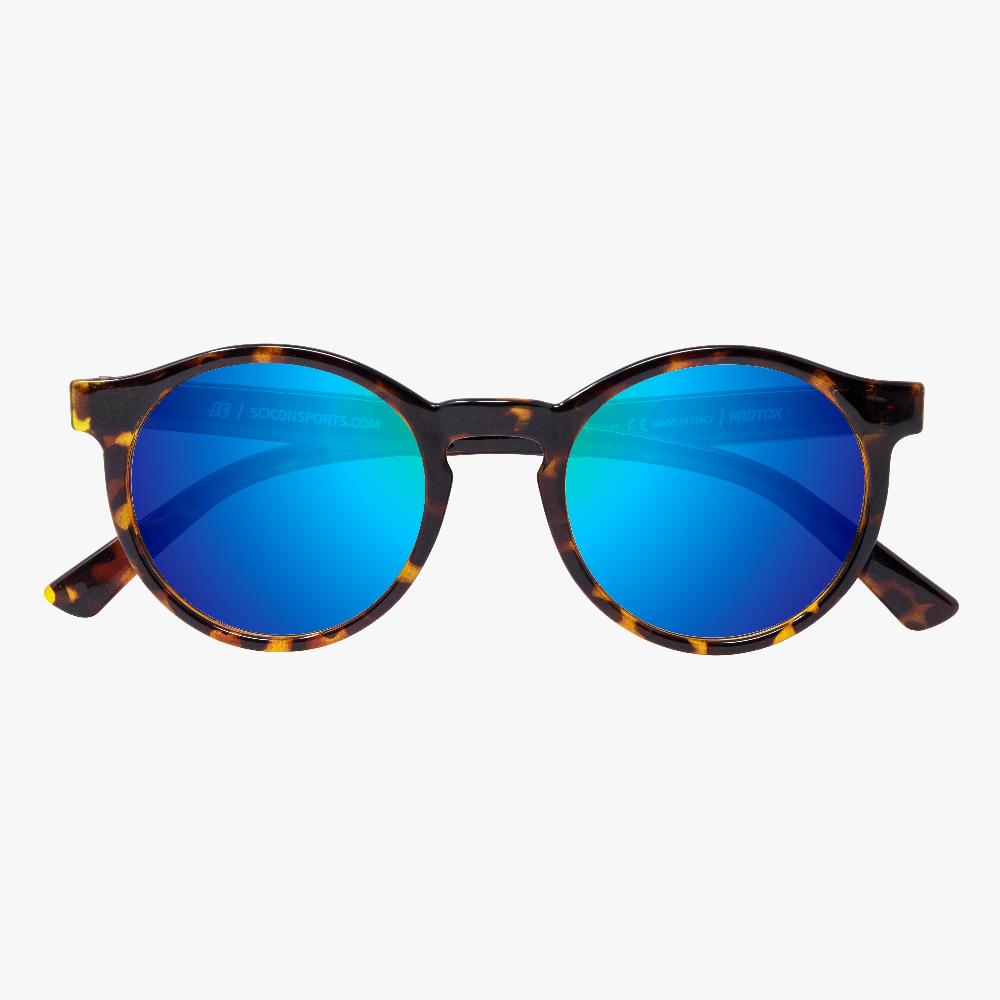 Scicon Occhiali da sole Protox Tartarugati/Lenti Blu Specchiate Nuovi prodotti